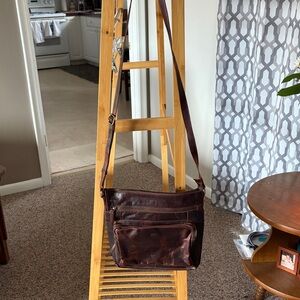 Brown Leather Womans Bag